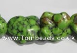 CNT282 15.5 inches 20*24mm - 25*28mm nuggets natural turquoise beads