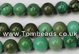 CNT353 15.5 inches 10mm round turquoise beads wholesale