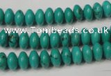 CNT361 15.5 inches 5*8mm rondelle turquoise beads wholesale