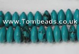 CNT364 15.5 inches 5*12mm rondelle turquoise beads wholesale