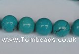 CNT41 16 inches 8mm round turquoise beads wholesale