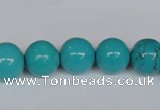 CNT43 16 inches 12mm round turquoise beads wholesale