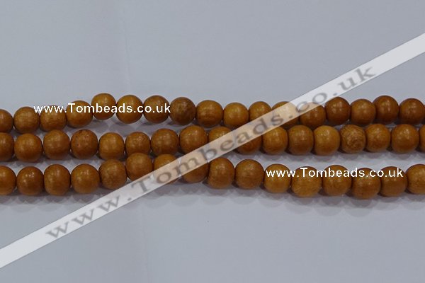 CNW04 15.5 inches 10mm round nangka wood beads wholesale