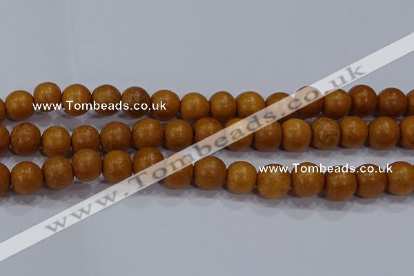 CNW05 15.5 inches 12mm round nangka wood beads wholesale