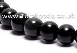 COB01 15 inches 6mm round black obsidian gemstone beads wholesale