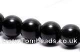 COB02 15 inches 8mm round black obsidian gemstone beads wholesale