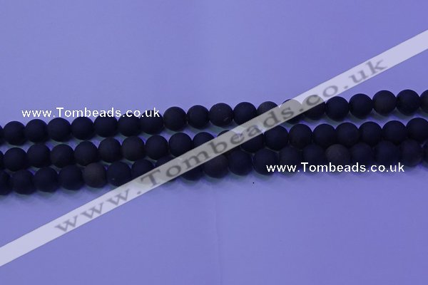 COB277 15.5 inches 4mm round matte golden obsidian beads wholesale