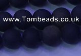 COB279 15.5 inches 8mm round matte golden obsidian beads wholesale