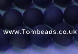 COB280 15.5 inches 10mm round matte golden obsidian beads wholesale