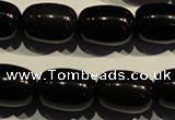 COB464 15.5 inches 13*18mm drum black obsidian beads wholesale