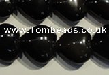 COB470 15.5 inches 16*16mm heart black obsidian beads wholesale