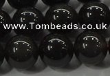 COB602 15.5 inches 10mm round ice black obsidian beads wholesale