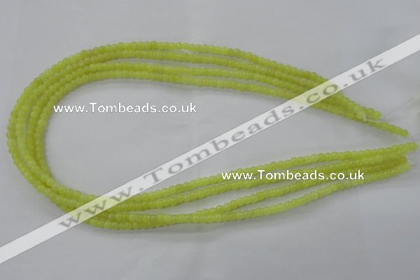 COJ101 15.5 inches 4mm round olive jade beads wholesale