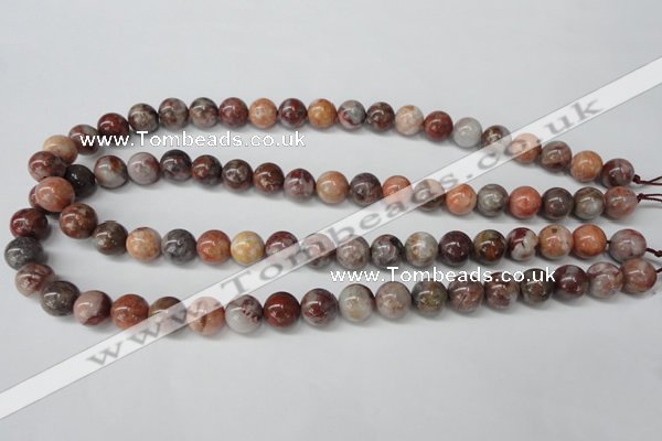 COJ204 15.5 inches 10mm round blood stone beads wholesale