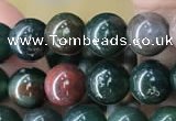 COJ331 15.5 inches 6mm round Indian bloodstone beads wholesale