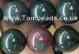 COJ333 15.5 inches 10mm round Indian bloodstone beads wholesale