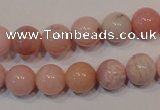 COP1004 15.5 inches 10mm round natural pink opal gemstone beads