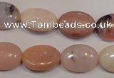 COP1024 15.5 inches 13*18mm oval natural pink opal gemstone beads