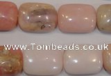 COP1035 15.5 inches 15*20mm rectangle natural pink opal gemstone beads