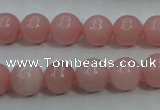 COP1213 15.5 inches 10mm round Chinese pink opal gemstone beads