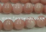 COP1214 15.5 inches 12mm round Chinese pink opal gemstone beads