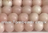 COP1241 15.5 inches 6mm round Chinese pink opal beads