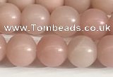 COP1242 15.5 inches 8mm round Chinese pink opal beads