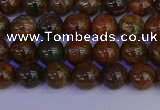 COP1361 15.5 inches 6mm round African green opal beads wholesale