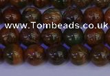 COP1362 15.5 inches 8mm round African green opal beads wholesale