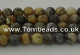 COP1380 15.5 inches 4mm round moss opal gemstone beads whholesale