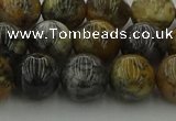 COP1383 15.5 inches 10mm round moss opal gemstone beads whholesale