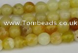 COP1426 15.5 inches 6mm round yellow opal beads wholesale