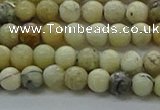 COP1460 15.5 inches 4mm round African opal gemstone beads