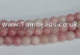 COP151 15.5 inches 6mm round pink opal gemstone beads wholesale