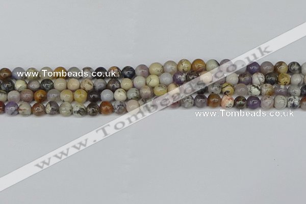 COP1511 15.5 inches 6mm round amethyst sage opal beads wholesale