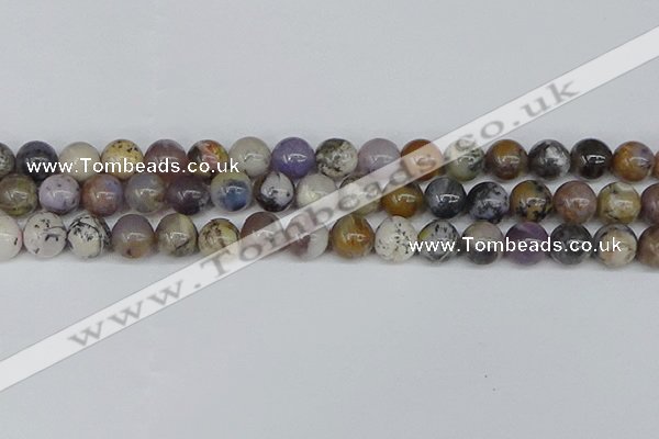 COP1514 15.5 inches 12mm round amethyst sage opal beads wholesale