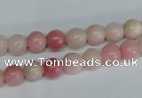 COP152 15.5 inches 8mm round pink opal gemstone beads wholesale