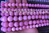 COP1530 15.5 inches 4mm - 14mm round natural pink opal gemstone beads