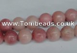 COP154 15.5 inches 12mm round pink opal gemstone beads wholesale