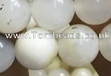 COP1586 15.5 inches 10mm round white opal gemstone beads