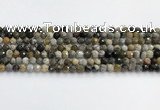 COP1608 15.5 inches 4mm faceted round moss opal beads