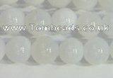 COP1615 15.5 inches 6mm round white opal gemstone beads