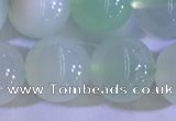 COP1625 15.5 inches 12mm round green opal gemstone beads