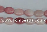 COP165 15.5 inches 10*14mm oval pink opal gemstone beads wholesale