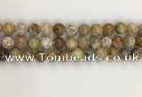 COP1672 15.5 inches 10mm round yellow opal gemstone beads