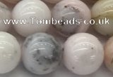 COP1705 15.5 inches 12mm round natural pink opal gemstone beads