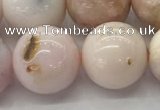 COP1707 15.5 inches 16mm round natural pink opal gemstone beads