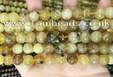 COP1761 15.5 inches 10mm round yellow opal beads wholesale