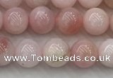 COP1780 15.5 inches 6mm round pink opal gemstone beads