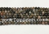 COP1800 15.5 inches 4mm round grey opal beads wholesale